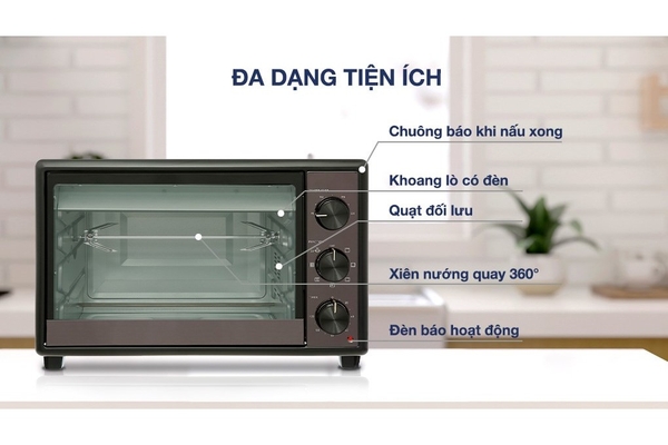 Lò nướng điện Electrolux EOT3218XG 32 lít