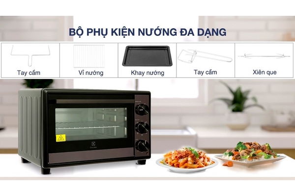 Lò nướng điện Electrolux EOT3218XG 32 lít