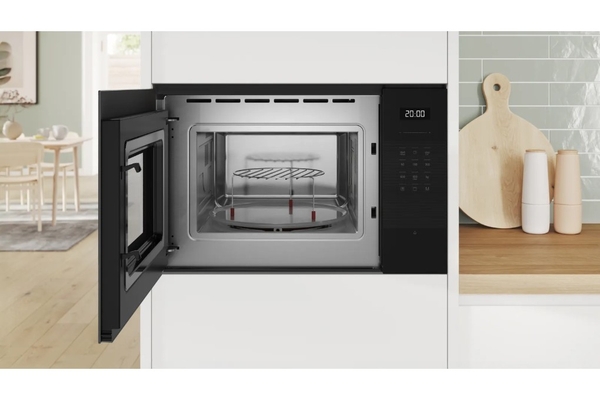 Lò vi sóng âm tủ Bosch BEL554MB2 Serie 6 Màu Đen
