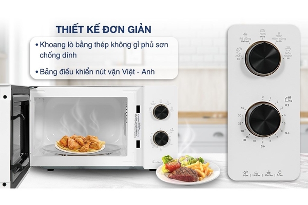 Lò vi sóng cơ Electrolux EMM20K22W 20 lít Trắng