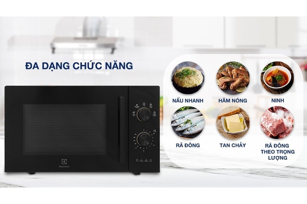 Lò vi sóng cơ Electrolux EMM23K22B 23 lít