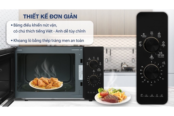 Lò vi sóng có nướng Electrolux EMG23K22B 23 lít