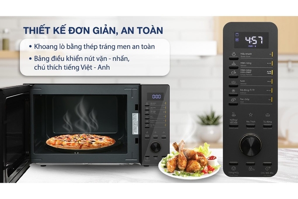 Lò vi sóng có nướng Electrolux EMG30D22BM 30 lít