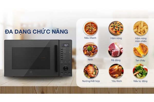 Lò vi sóng có nướng Electrolux EMG30D22BM 30 lít