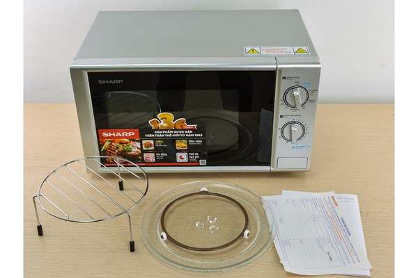 Lò vi sóng có nướng Sharp R-G228VN-SL 20 lít