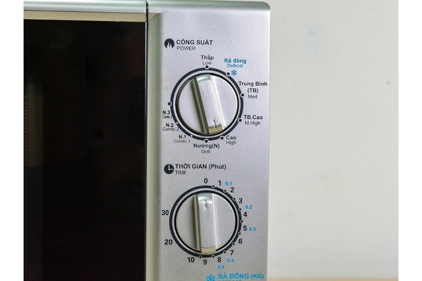 Lò vi sóng có nướng Sharp R-G228VN-SL 20 lít