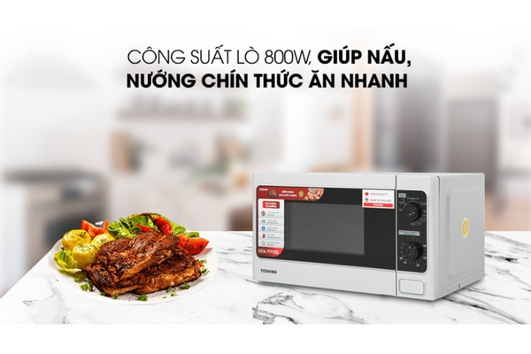 Lò vi sóng có nướng Toshiba ER-SGM20(S1)VN 20 lít