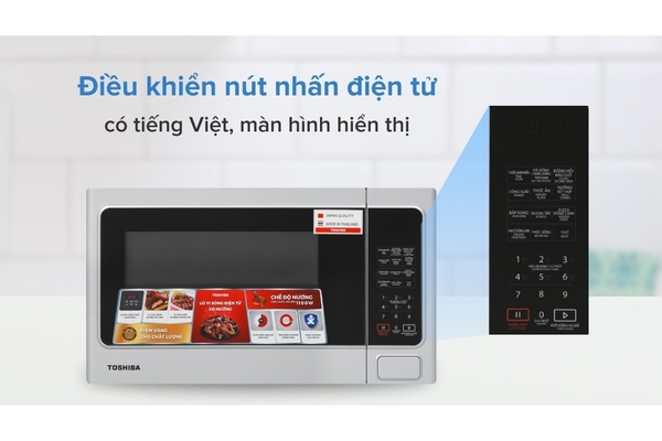 Lò vi sóng có nướng Toshiba ER-SGS34(S1)VN 34 lít