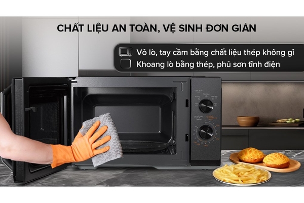 Lò vi sóng cơ Toshiba MW3-MM25PE(BK) 25 lít Đen