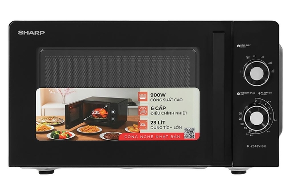 Lò vi sóng cơ Sharp R-2348V-BK 23 lít