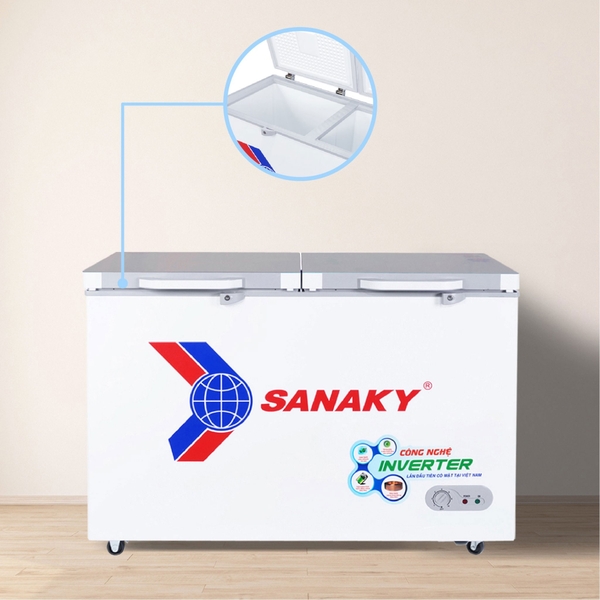 Tủ đông Sanaky Inverter 270 lít VH-3699A4K - ảnh 6