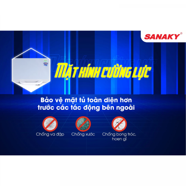 Tủ đông Sanaky Inverter 365 lít VH-5699W4K - ảnh 4