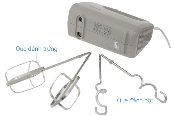 Máy đánh trứng cầm tay Philips Daily Collection 300W HR3705/20