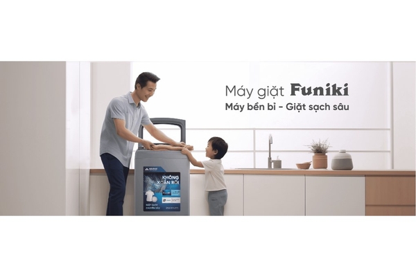 Máy giặt Funiki 10.5 kg HWM T6105ABG Hàng Thái Lan