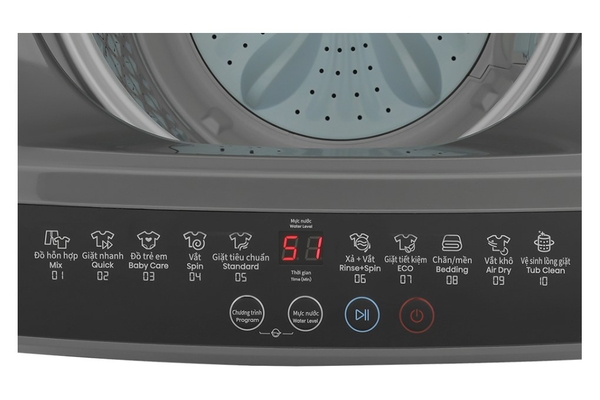 Máy giặt Hisense 8 kg WTZQ8012UT