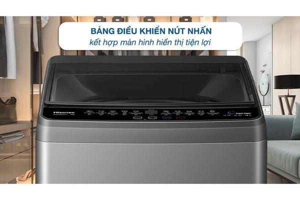 Máy giặt Hisense 8 kg WTZQ8012UT