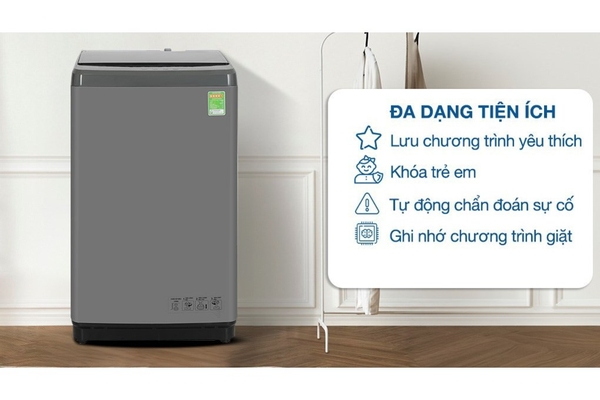 Máy giặt Hisense 8 kg WTZQ8012UT