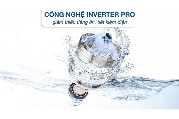 Máy giặt Hisense Inverter 10.5 kg WT105F50