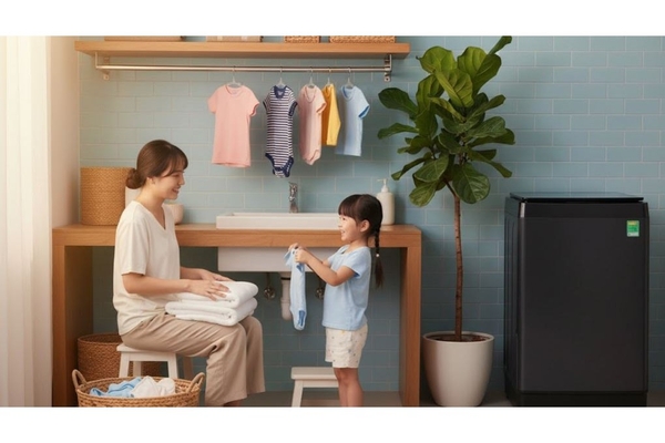 Máy giặt Hisense Inverter 15 kg WT150F50