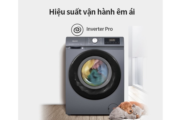Máy giặt Hisense Inverter 9 kg WF90N1Y