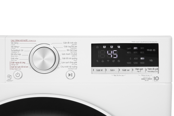 Máy giặt LG AI DD Inverter 10 kg FV1410S4W1 - ảnh 5
