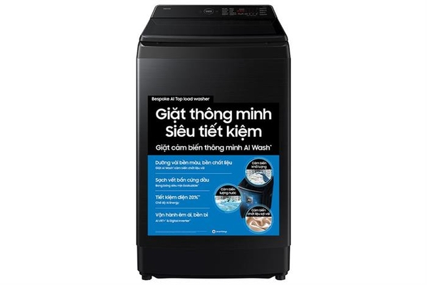 Máy giặt Samsung Inverter lồng đứng 13 Kg WA80F13S5BSV - ảnh 1