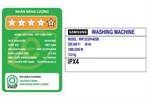 Máy giặt Samsung AI EcoBubble Inverter 12 kg WW12CGP44DSBSV - ảnh 8
