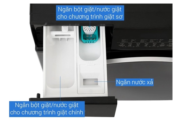 Máy giặt sấy Hisense Inverter giặt 10.5 kg sấy 7 kg WD105M3