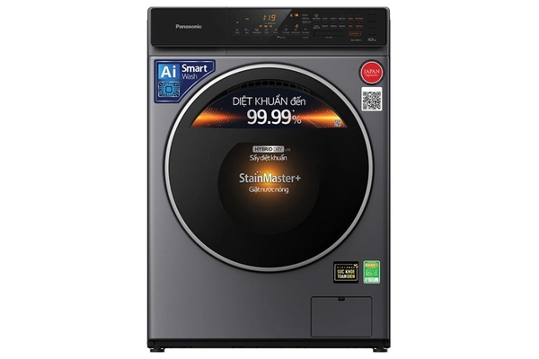 Máy giặt sấy Panasonic Inverter 10/2 kg NA-V10FC1LVT