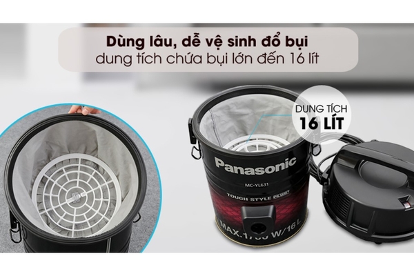 Máy Hút Bụi Công Nghiệp Panasonic MC-YL631RN46