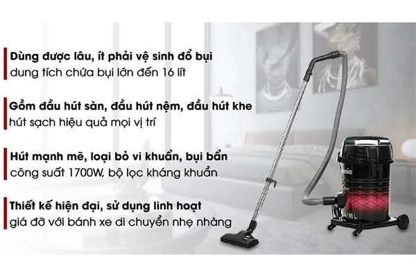 Máy Hút Bụi Công Nghiệp Panasonic MC-YL631RN46