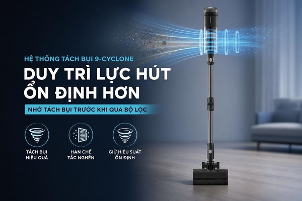 Máy hút bụi không dây Roborock H60 Ultra
