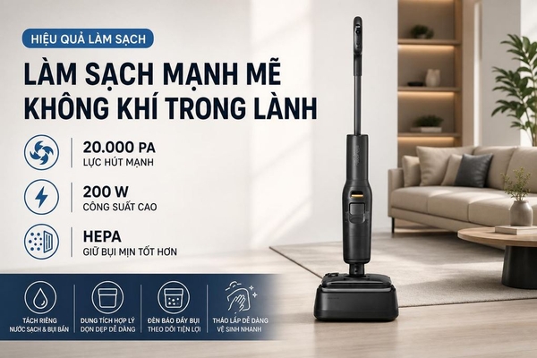 Máy hút bụi lau nhà Roborock F25 Gen 2