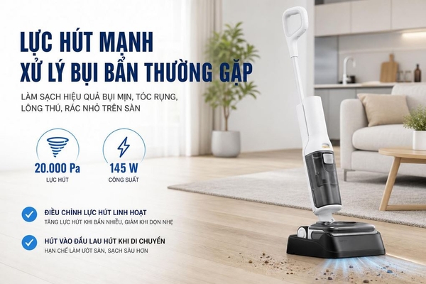 Máy hút bụi lau nhà Roborock F25 RT Gen 2