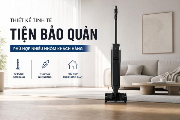 Máy hút bụi lau sàn Tineco Floor One Station S9 Artist