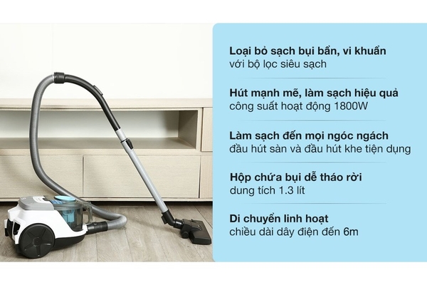 Máy Hút Bụi Philips XB2023/01