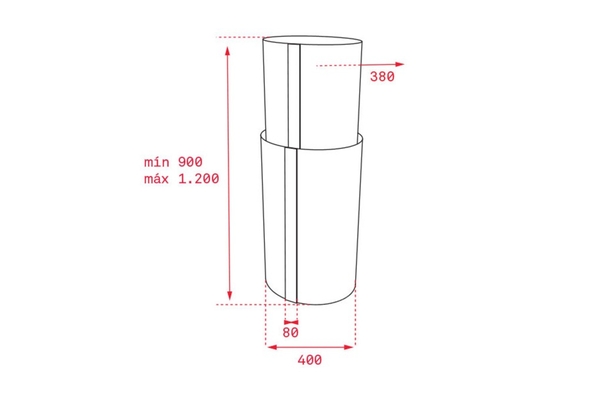 Máy hút mùi đảo Teka CC 485
