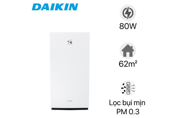 Máy lọc không khí Daikin Twin Streamer 62m² MC80ZVM7 Nhập khẩu Malaysia