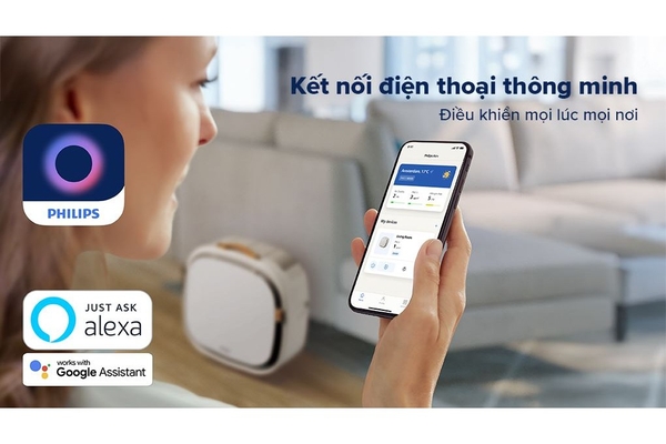 Máy lọc không khí thú cưng Philips PureProtect Pet Series 3000 104m² AC3360/11