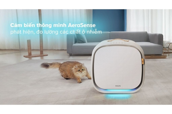 Máy lọc không khí thú cưng Philips PureProtect Pet Series 3000 104m² AC3360/11