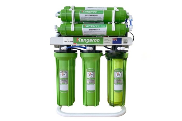 Máy lọc nước Kangaroo 9 lõi không vỏ tủ chân quỳ KGRP99