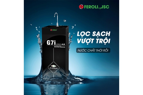 Máy lọc nước R.O Feroli.,JSC G7i