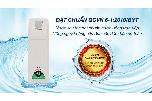 Máy Lọc Nước RO A. O. Smith Side Stream Siêu Mỏng 14cm R400E