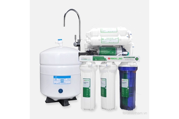 Máy lọc nước RO Feroli JSC 9 cấp lọc để gầm F09