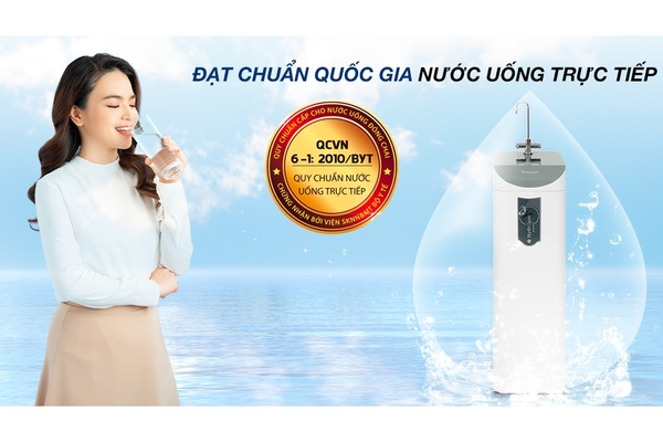 Máy lọc nước RO Hydrogen Kangaroo Slim Duo 2 KG100HD2 8 lõi