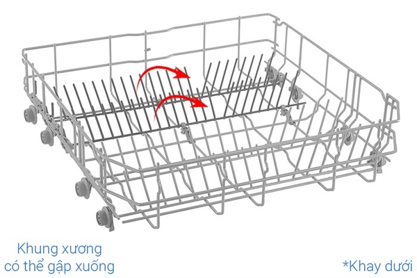 Máy rửa bát độc lập Bosch 14 bộ series 4 SMS4HMI07E - ảnh 12