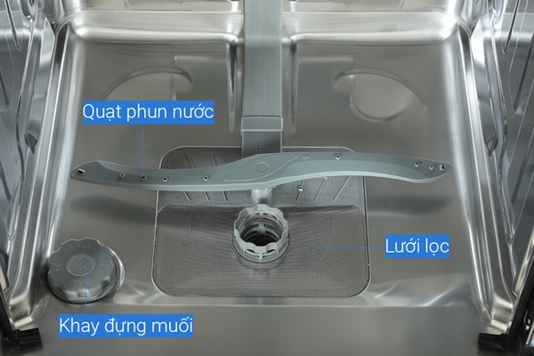 Máy rửa bát độc lập Samsung DW60CG550FSGSV 14 bộ - ảnh 17