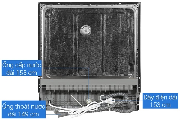 Máy rửa bát mini Hafele 8 bộ HDW-T5531B