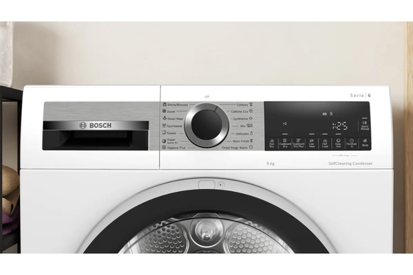 Máy Sấy Bơm Nhiệt Bosch Serie 6 9 Kg WQG24570SG Xuất xứ Ba Lan