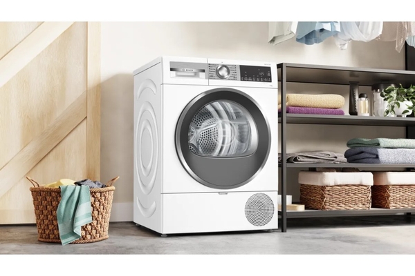 Máy Sấy Bơm Nhiệt Bosch Serie 6 Inverter 10 Kg WQG25302SG Mới 2026